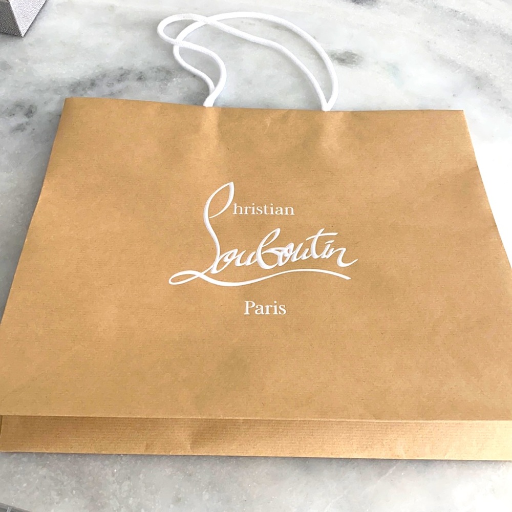 Christian Louboutin shopping bag